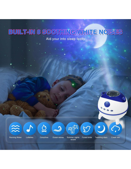 Proyector de Estrellas Luz Galáctica Dongguan MXS-005 9 Efectos