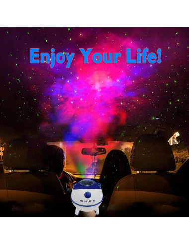 Proyector de Estrellas Luz Galáctica Dongguan MXS-005 9 Efectos