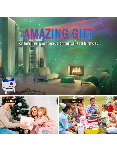 Proyector de Estrellas Luz Galáctica Dongguan MXS-005 9 Efectos