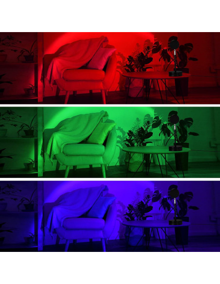 Proyector de Lámpara de Atardecer Lincoln Change 16 Colores
