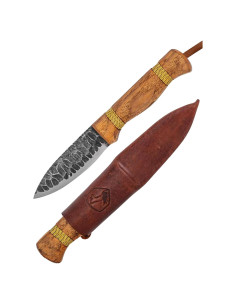 Cuchillo Fijo Condor Cavelore 10.9cm Acero Carbono Mango Nogal
