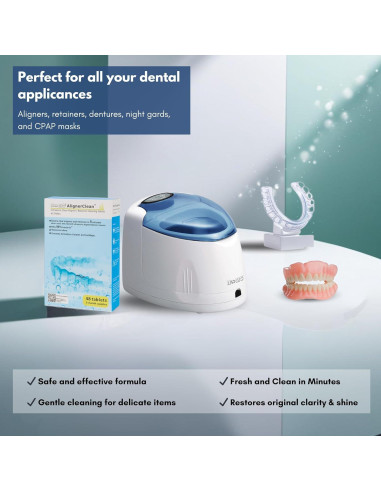 Tabletas de limpieza ultrasónica iSonic CTAR01x4 - 48 unidades