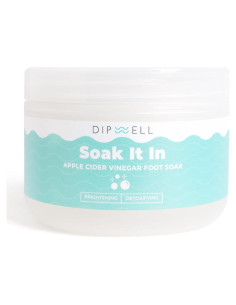 Remojo de Vinagre de Sidra de Manzana DipWell 212g - Sal de Pedicura
