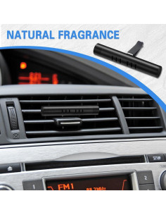 Clip Ambientador de Aire para Automóvil WINUERK Negro 2