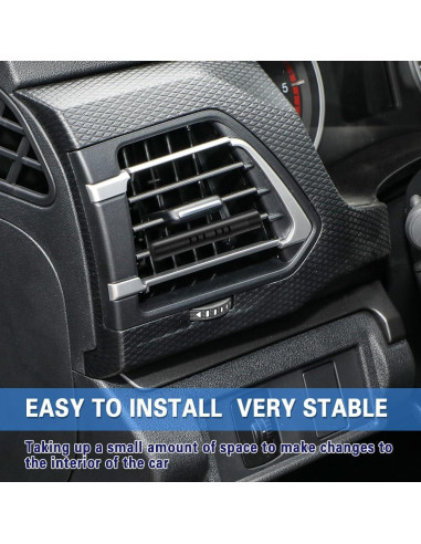 Clip Ambientador de Aire para Automóvil WINUERK Negro