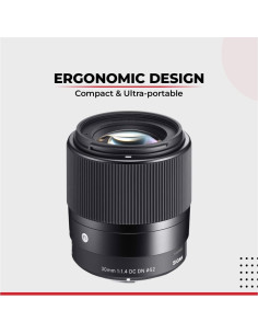 Lente Sigma 30mm f/1.4 DC DN Contemporáneo + Tarjeta 64GB 2