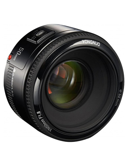 Lente Prime YONGNUO YN50mm F1.8 para Canon EF - Autoenfoque Lente Prime YONGNUO YN50mm F1.8 para Canon EF - Autoenfoque