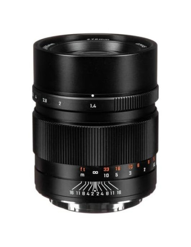 Lente Mitakon Zhongyi Speedmaster 65mm f/1.4 para Fuji GFX