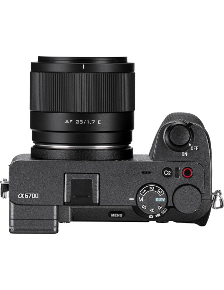 Lente VILTROX 25mm F1.7 E para Sony E - Enfoque Automático