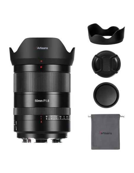 Lente 7artisans AutoFocus 50mm F1.8 para Leica/Panasonic/Sigma