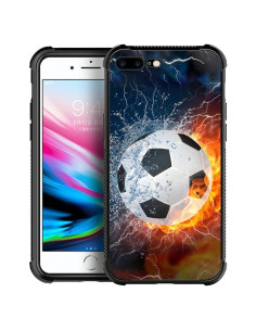 Funda DAIZAG iPhone 7/8/SE 2020 TPU Suave a Prueba de Golpes