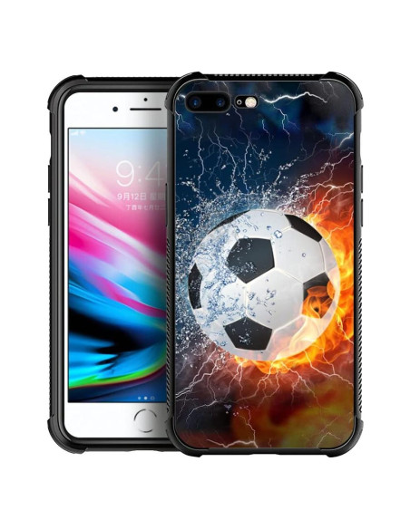 Funda DAIZAG iPhone 7/8/SE 2020 TPU Suave a Prueba de Golpes