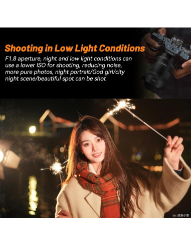 Lente 7artisans AutoFocus 50mm F1.8 para Leica/Panasonic/Sigma