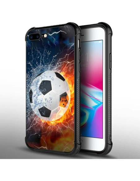 Funda DAIZAG iPhone 7/8/SE 2020 TPU Suave a Prueba de Golpes