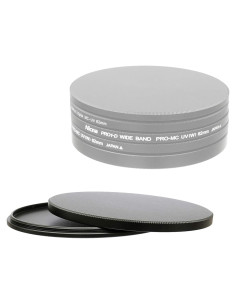 Tapas de Filtro Fotasy 58mm de Aluminio para Cámara