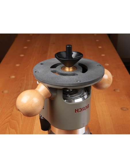 Base de Router Fija WoodRiver para Bosch 1617 - Resina Acetal