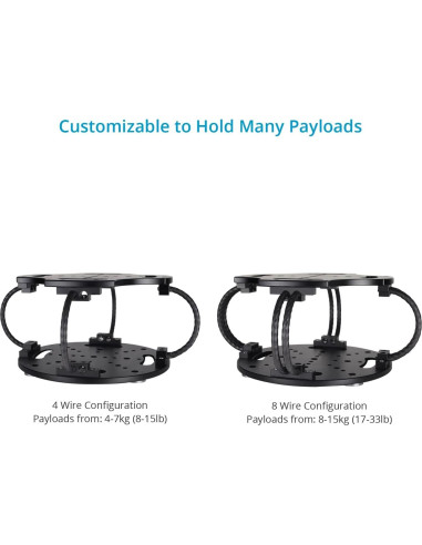 Aislador de Vibraciones PROAIM para Gimbals 4kg a 15kg