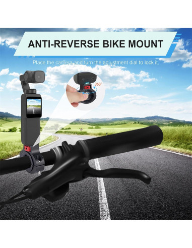 Soporte de cámara para motocicleta PEUTIER 360 aluminio