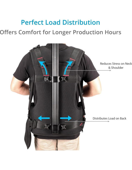 Chaleco Soporte Corporal FLYCAM Flowline 300n para Cámaras y Gimbals hasta 8kg