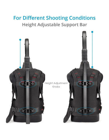 Chaleco Soporte Corporal FLYCAM Flowline 300n para Cámaras y Gimbals hasta 8kg