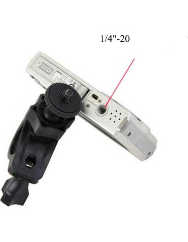 Soporte de Montaje para Bicicleta y Motocicleta Andy's Orchids - Ajustable, Rotación 360