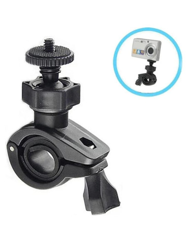 Soporte de Montaje para Bicicleta y Motocicleta Andy's Orchids - Ajustable, Rotación 360