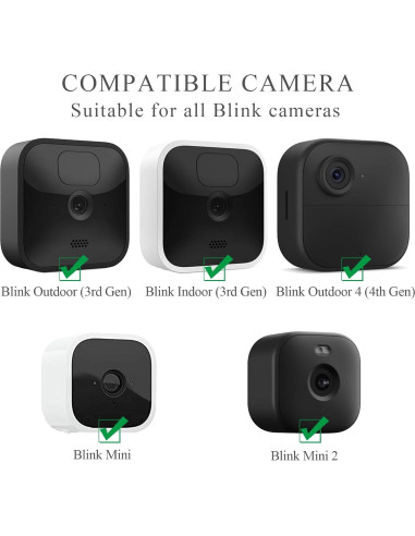 Soporte de Ventana para Cámara Blink Outdoor 4/3/Mini - Sin Taladrar