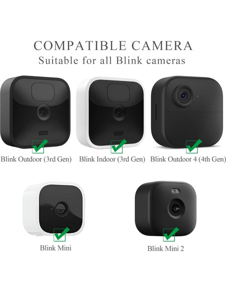 Soporte de Ventana para Cámara Blink Outdoor 4/3/Mini - Sin Taladrar