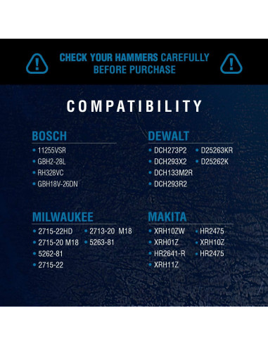 Perforador TEMCo TH0374 SDS-Plus 1.60 cm acero forjado