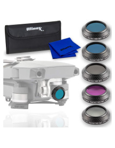 Kit de Filtros para Cámara de Drone Ultimaxx 7 Piezas DJI Mavic
