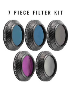 Kit de Filtros para Cámara de Drone Ultimaxx 7 Piezas DJI Mavic 2