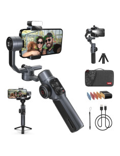 Gimbal Zhiyun Smooth 5S para Smartphone 3 Ejes con Luz