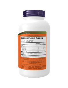 Cápsulas de Cáscara de Psyllium 500mg Now Foods 500 Unidades 2