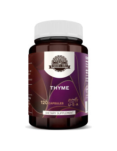 Suplemento Natural Tomillo HerbEra 120 Cápsulas 400 mg