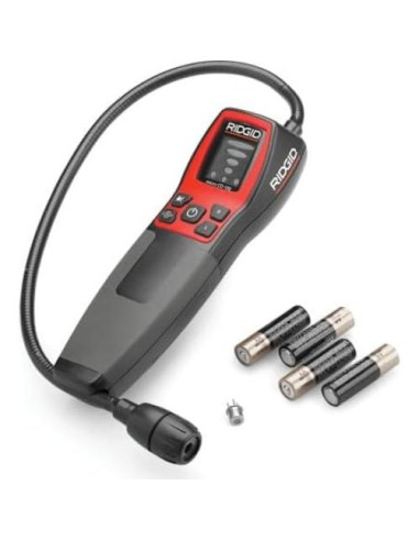 Detector de Gas Combustible RIDGID CD-100 con Sonda Flexible 40 cm