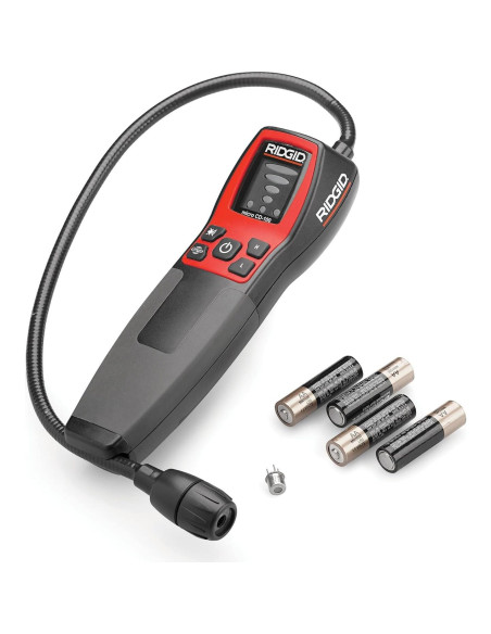 Detector de Gas Combustible RIDGID CD-100 con Sonda Flexible 40 cm