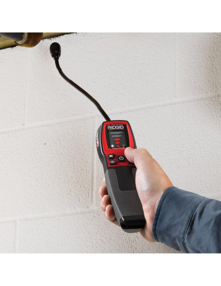 Detector de Gas Combustible RIDGID CD-100 con Sonda Flexible 40 cm