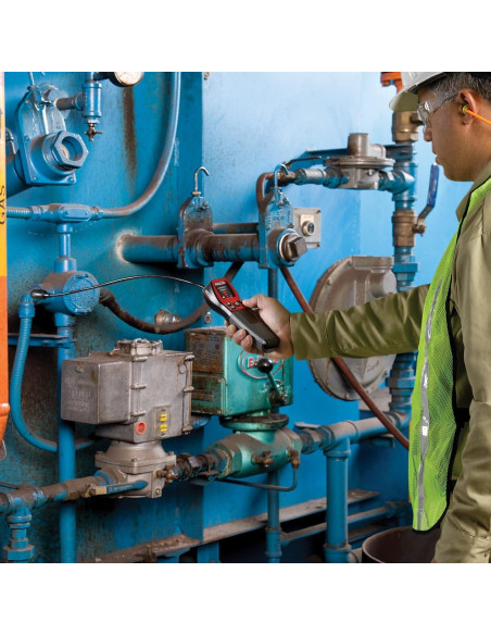 Detector de Gas Combustible RIDGID CD-100 con Sonda Flexible 40 cm