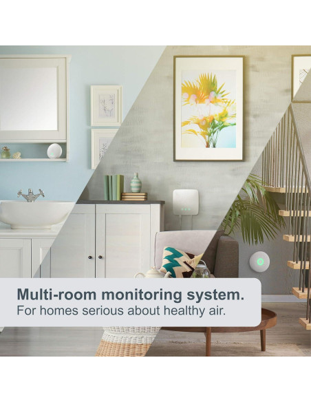 Kit de Monitoreo de Calidad de Aire Airthings 4200 - Radón y Humedad