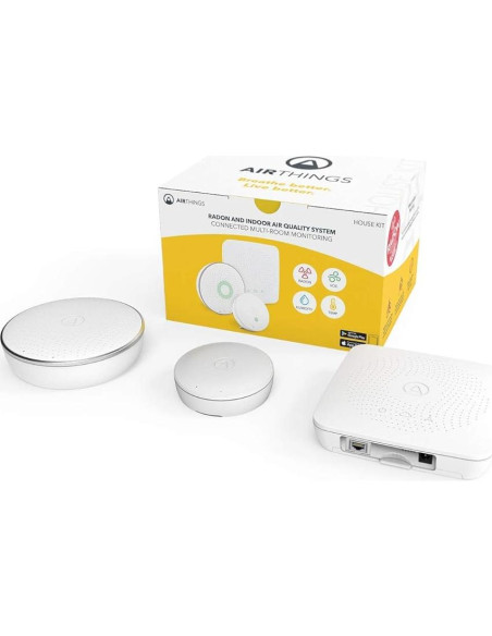 Kit de Monitoreo de Calidad de Aire Airthings 4200 - Radón y Humedad