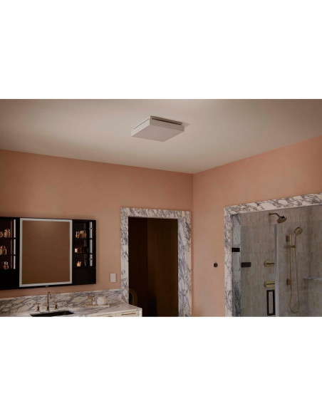 Ventilador de Baño KOHLER Atmo con Luz 35.4x35.4cm