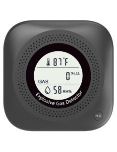 Detector de Gas Natural Leakbee Y302 Pro 3 en 1 para Hogar