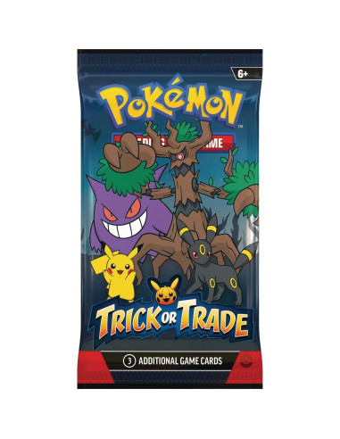 Paquete de Refuerzo Pokémon TCG Truco o Trato 2024 - 35 Mini Paquetes