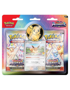 Blister Pokémon TCG Escarlata y Violeta - 2 Paquetes + Carta Eevee