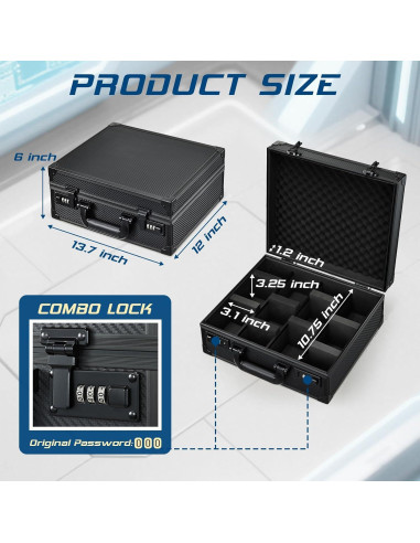 Caja de Almacenamiento de Tarjetas Boldblox 600+ Toploaders