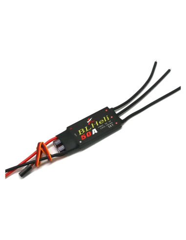 Controlador de Velocidad BLHeli 50A con UBEC para Drones RC