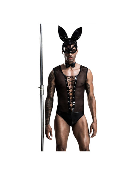 Conjunto de Lencería Sexy Sipumia Tuxedo Cosplay Hombre