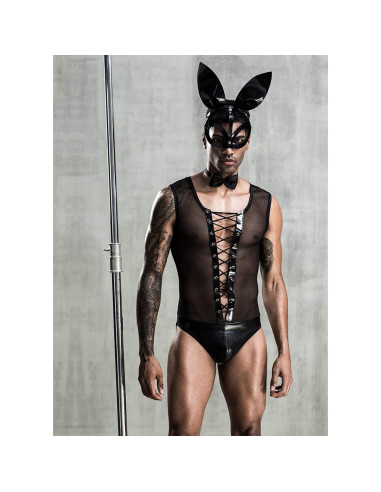 Conjunto de Lencería Sexy Sipumia Tuxedo Cosplay Hombre