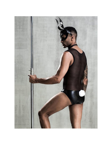 Conjunto de Lencería Sexy Sipumia Tuxedo Cosplay Hombre