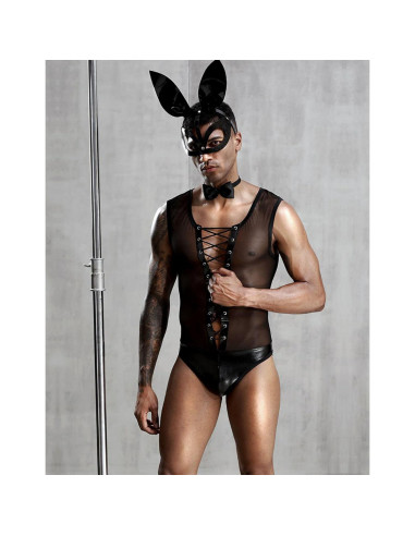 Conjunto de Lencería Sexy Sipumia Tuxedo Cosplay Hombre